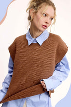 Load image into Gallery viewer, Godiva Sweater Vest Top
