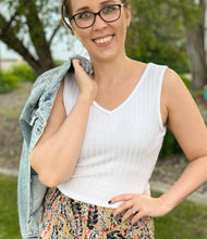 Load image into Gallery viewer, Spring Break Top Ivory
