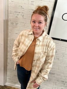 Frankie Plaid Button Up