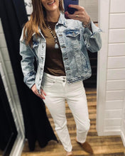 Load image into Gallery viewer, A Girls Best Friend Denim Jacket
