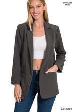 Load image into Gallery viewer, She Runs The World Blazer Ash Grey
