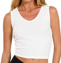 Load image into Gallery viewer, Spring Break Top Ivory
