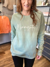 Load image into Gallery viewer, Minnesota Est. 1858 Sweatshirt - Sage
