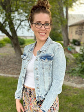 Load image into Gallery viewer, A Girls Best Friend Denim Jacket
