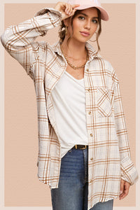 Frankie Plaid Button Up