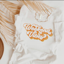 Load image into Gallery viewer, Weekend Vibes Graphic Tee
