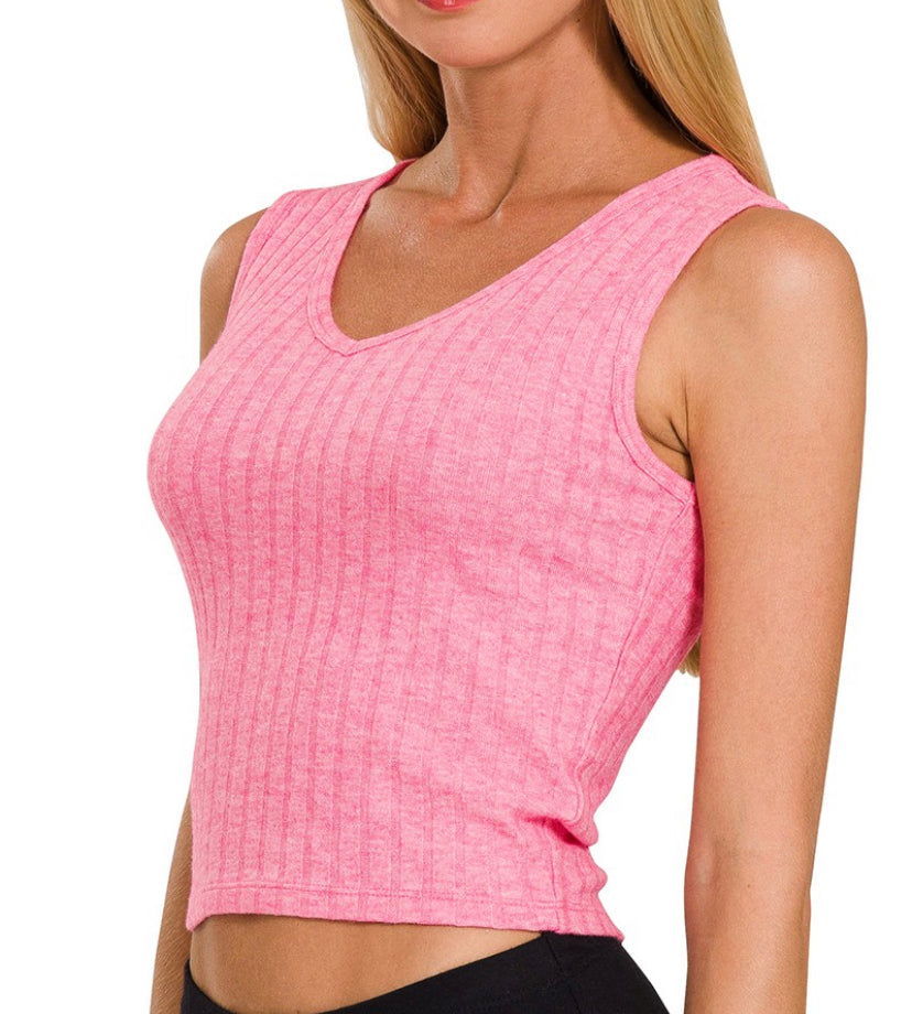 Spring Break Top Fushia