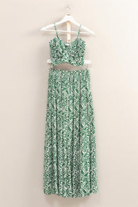 Paisley Tiered Skirt