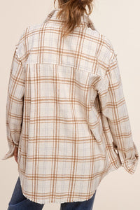 Frankie Plaid Button Up