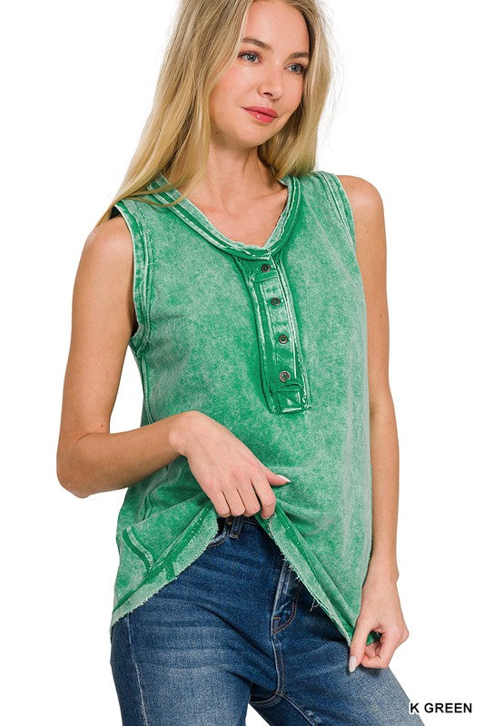 Glory Days Tank Green