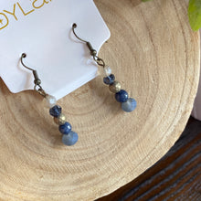 Load image into Gallery viewer, Micah Denim Earrings
