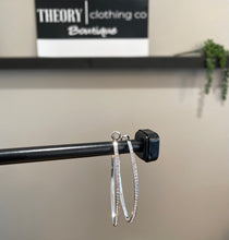 Load image into Gallery viewer, Sensational Silver Hoop Earrings
