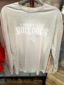 Swanville Bulldog Graphic Long sleeve Tee