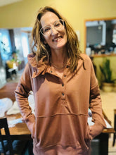 Load image into Gallery viewer, For Real Hooded Top
