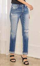 Load image into Gallery viewer, Sierra Mid Rise Straight Cut Jean
