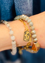 Load image into Gallery viewer, GW Faith Statement Bracelet Gold
