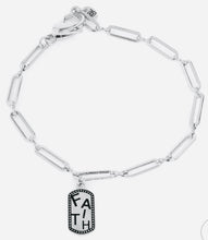 Load image into Gallery viewer, GW Faith Statement Bracelet Silver
