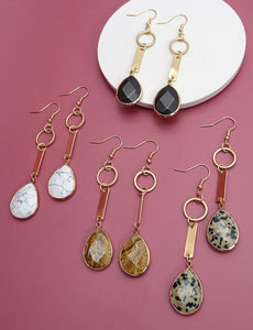 Cool Vibes Stone Earrings