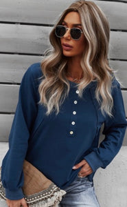 Blue Truth Crewneck